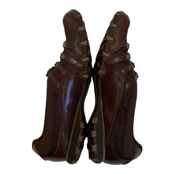 Skechers Women’s Slip-Ons Elastic Bungee Pull Laces Sz 7.5 USA Brown - Picture 10 of 12